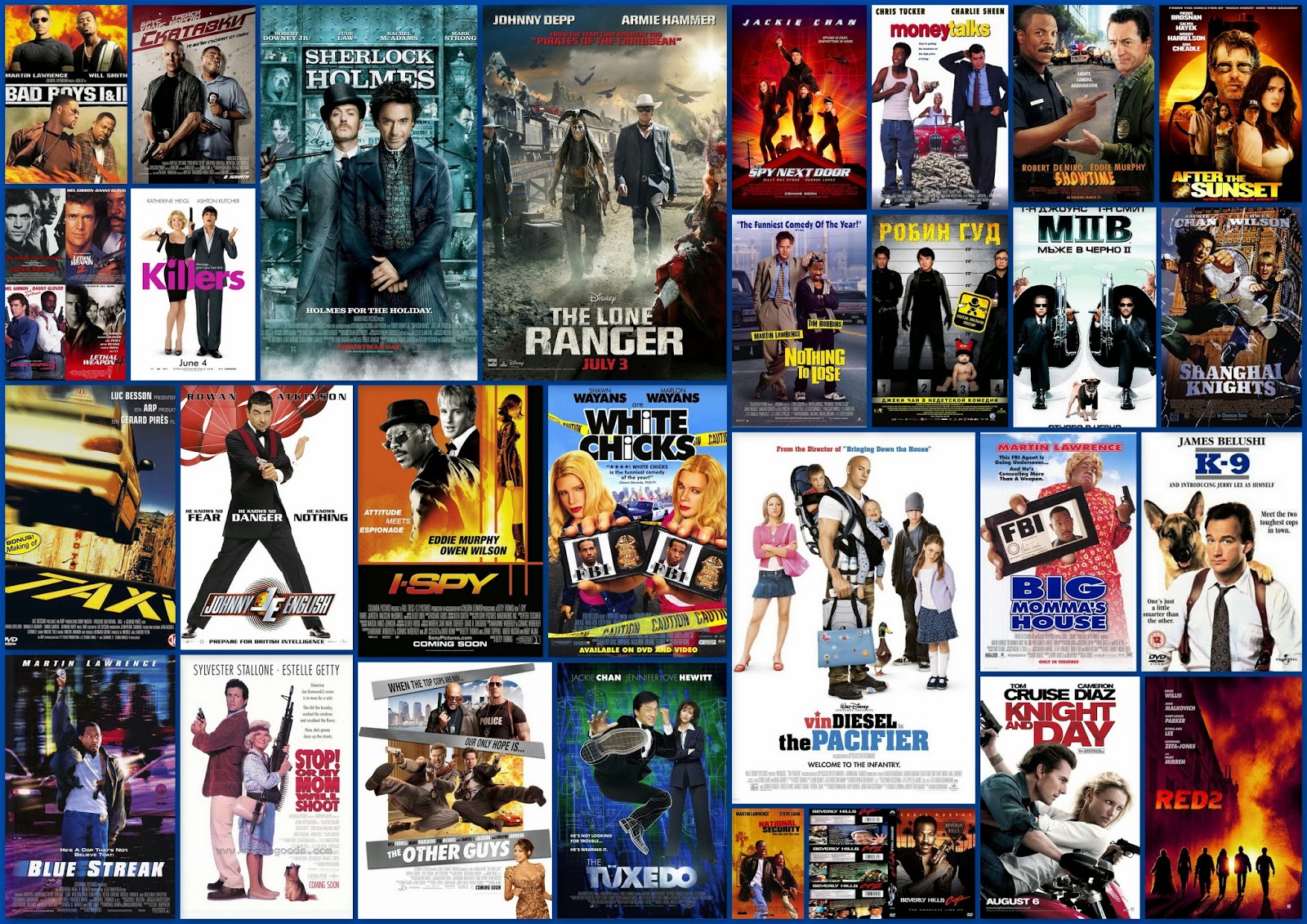 Топ 30 ЕкшънКомедии Хубави филми