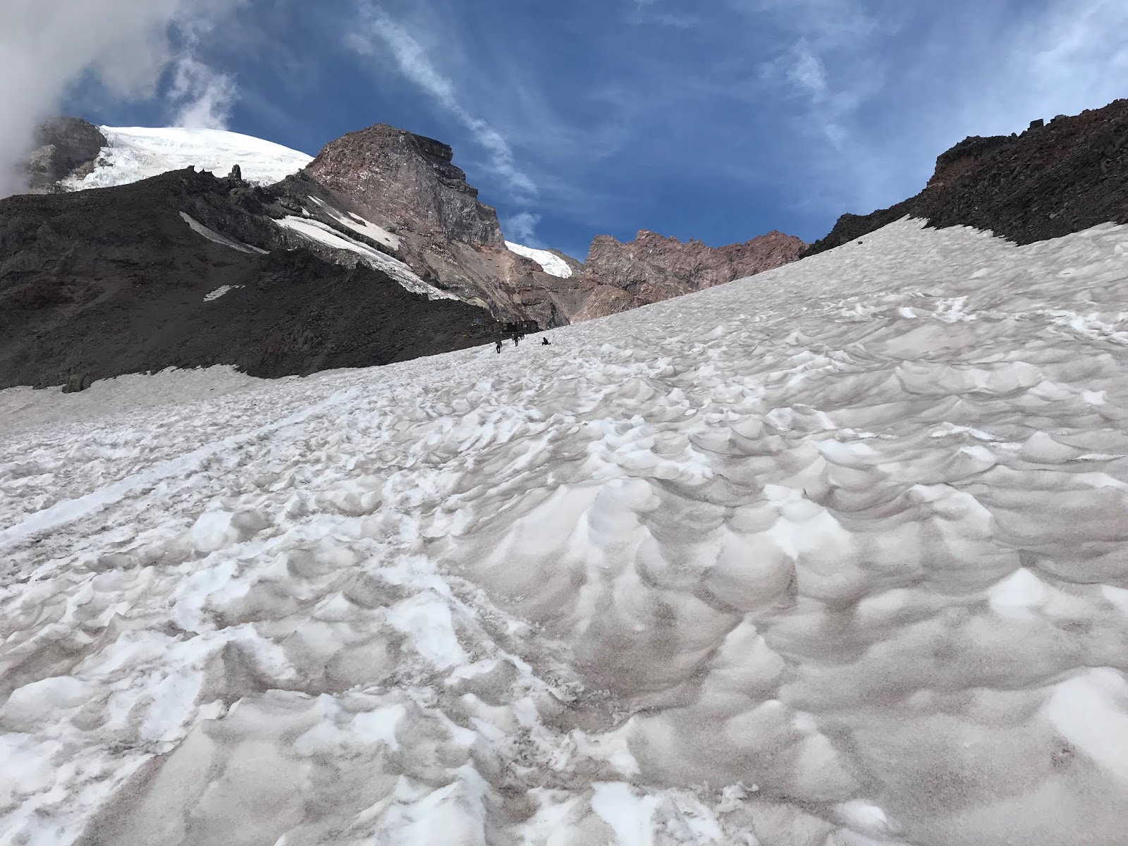 Mount Rainier Climbing Muir Snowfield Conditions 8/15/2019