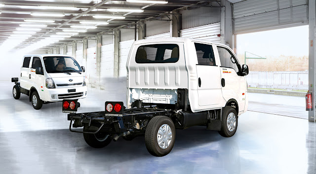 Ngoại hình xe bán tải K200SD cabin kép Ngoại hình xe bán tải K200SD cabin kép