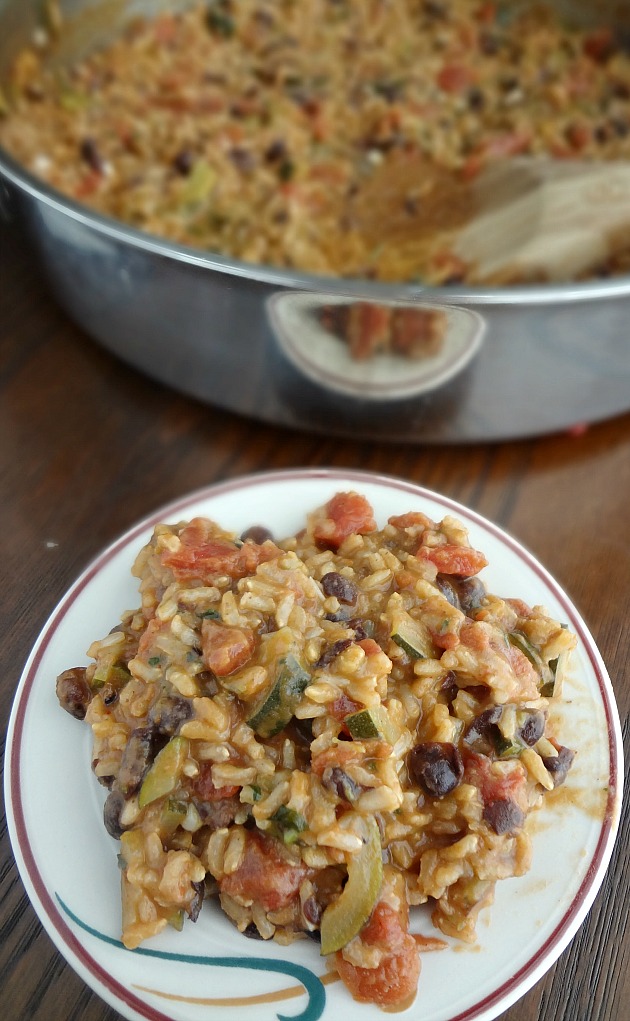 The Cooking Actress: One Pot Mexican Rice Casserole