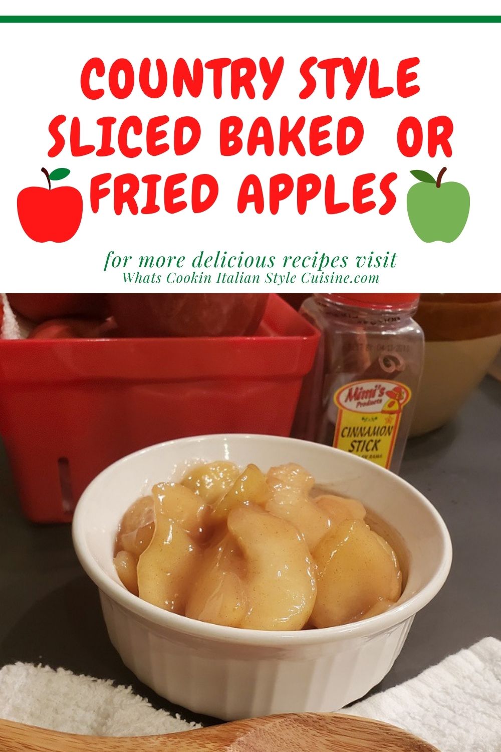 this is an apple pin for later fried or baked recipe