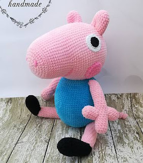 PATRON GRATIS GEORGE PIG AMIGURUMI 41068