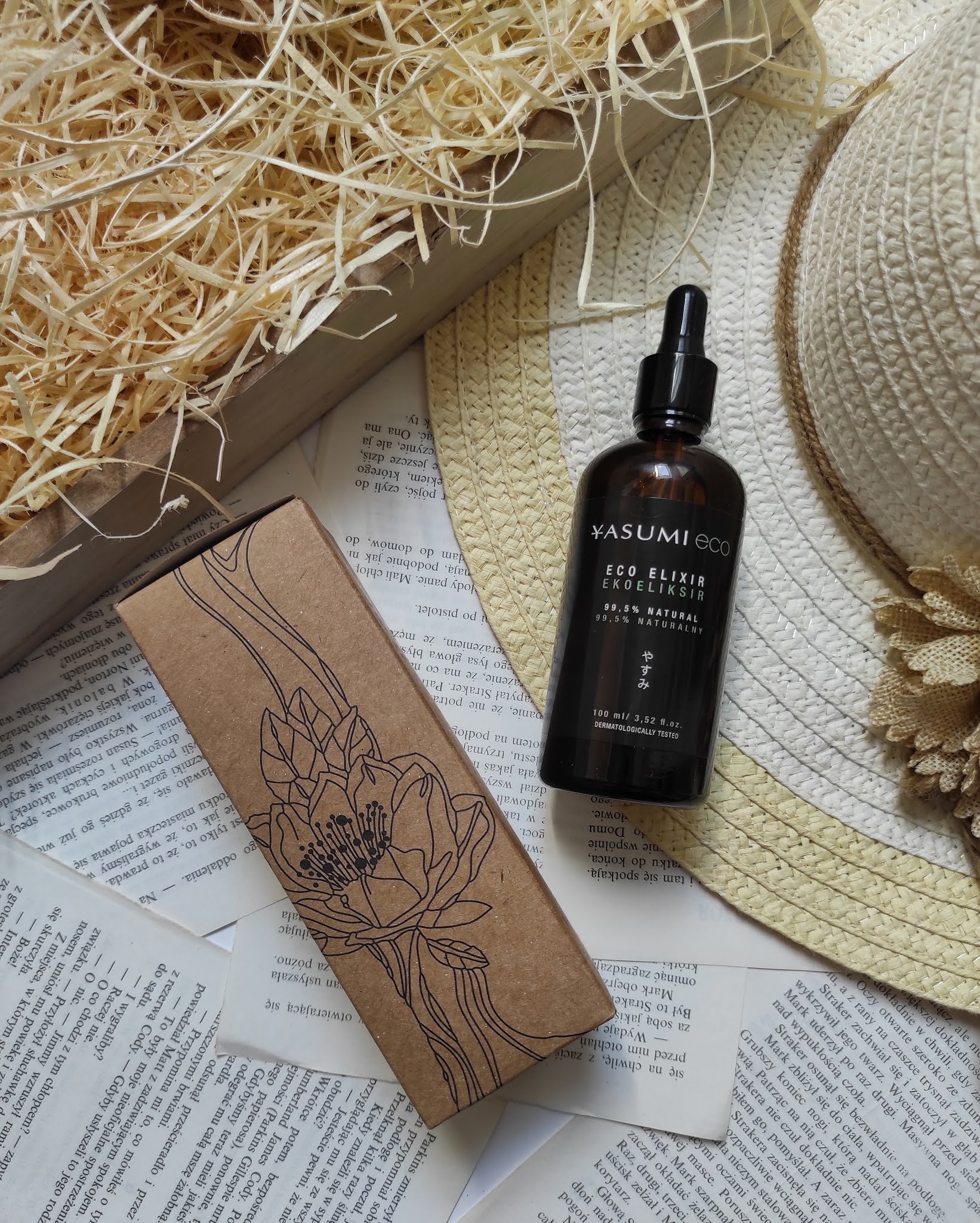 Eco Elixir Yasumi - olejek do pielęgnacji twarzy, ciała i włosów