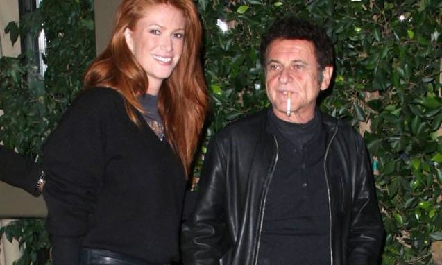 Con Angie Everhart 