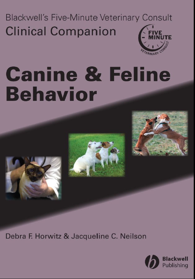 Canine and Feline Behavior, 2nd Edition