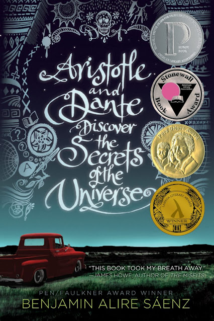 Foto sampul buku Aristotle and Dante Discover the Secrets of the Universe