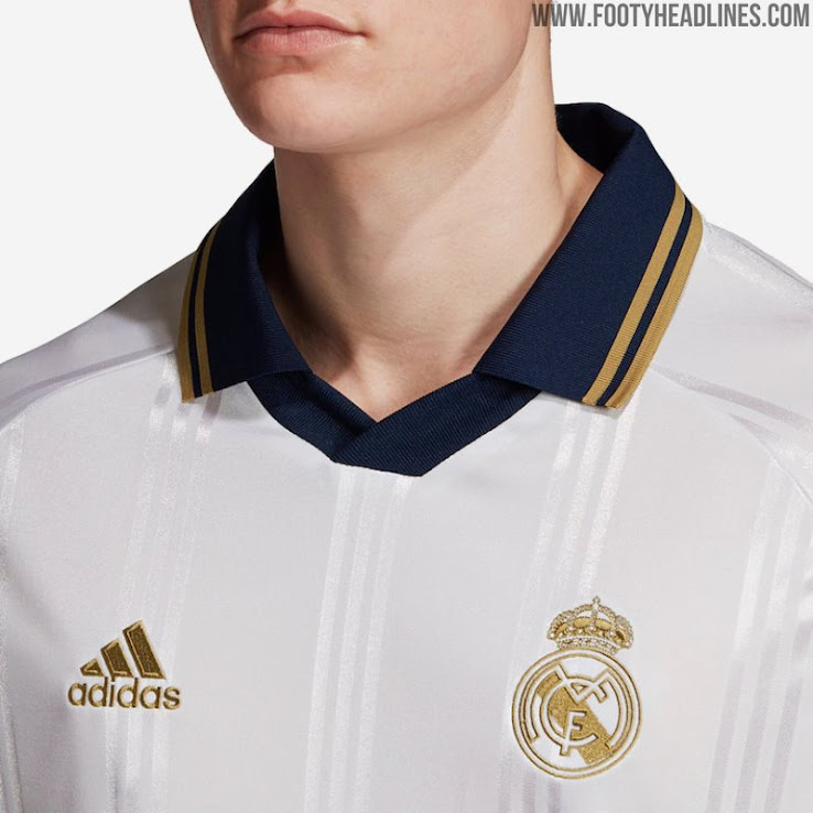 Adidas Real Madrid 1920 Icon Retro LongSleeve Jersey Released Footy Headlines