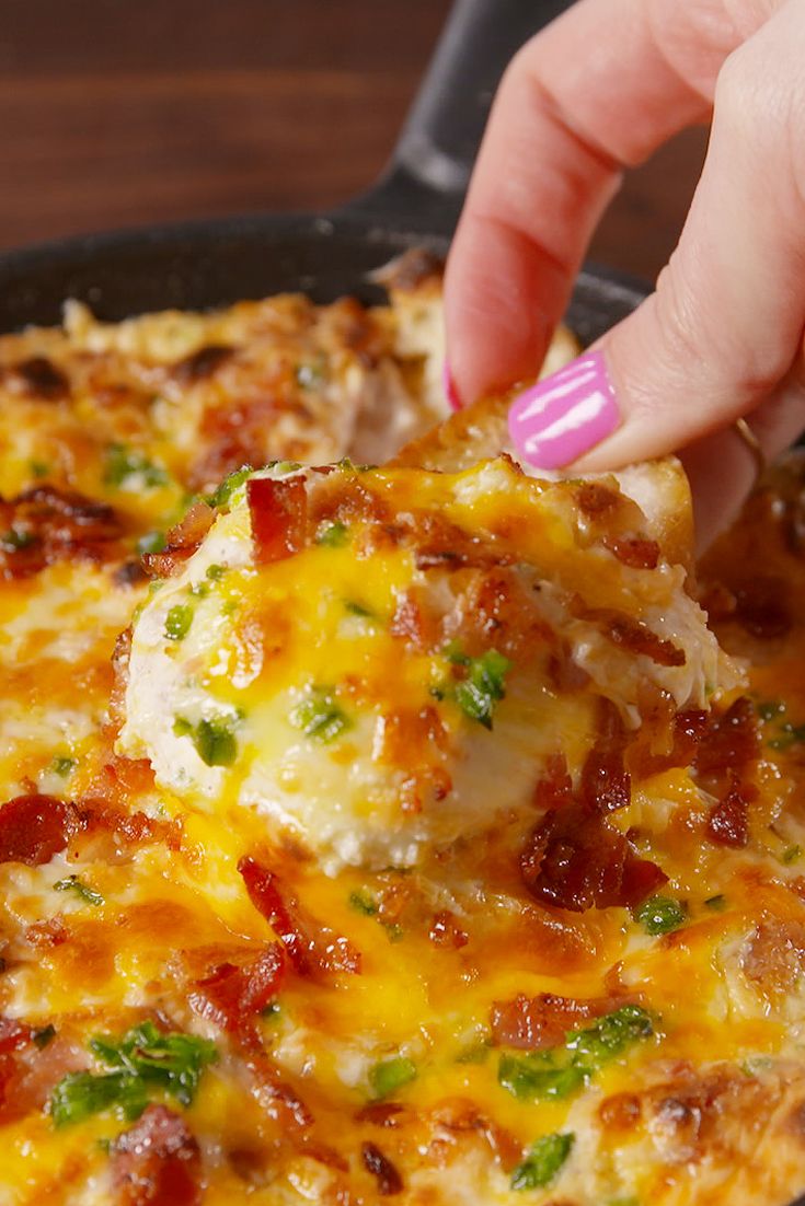 The Potluck Vegetarian Jalapeno Popper Cheese Dip
