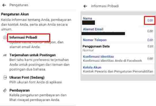 Cara Ganti Nama Facebook Bisa Tanpa Menunggu 60 Hari Area Fokus