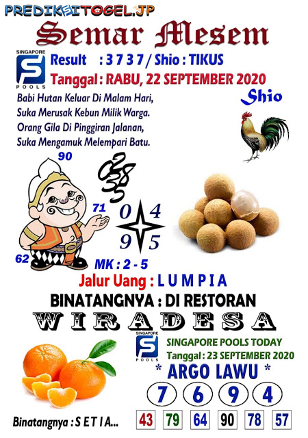 Syair Sgp Hari Ini 23 September 2020 Syair Sgp Hari Ini 23 September 2020
