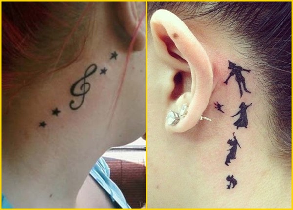 MoDe 10 Nacken Tattoo Trends für attraktive Frauen