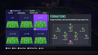 أفضل التكتيكات والتشكيلات وتعليمات اللاعبين في FIFA 21