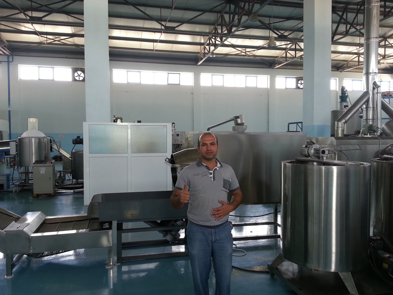 corn flakes manufacturing machine