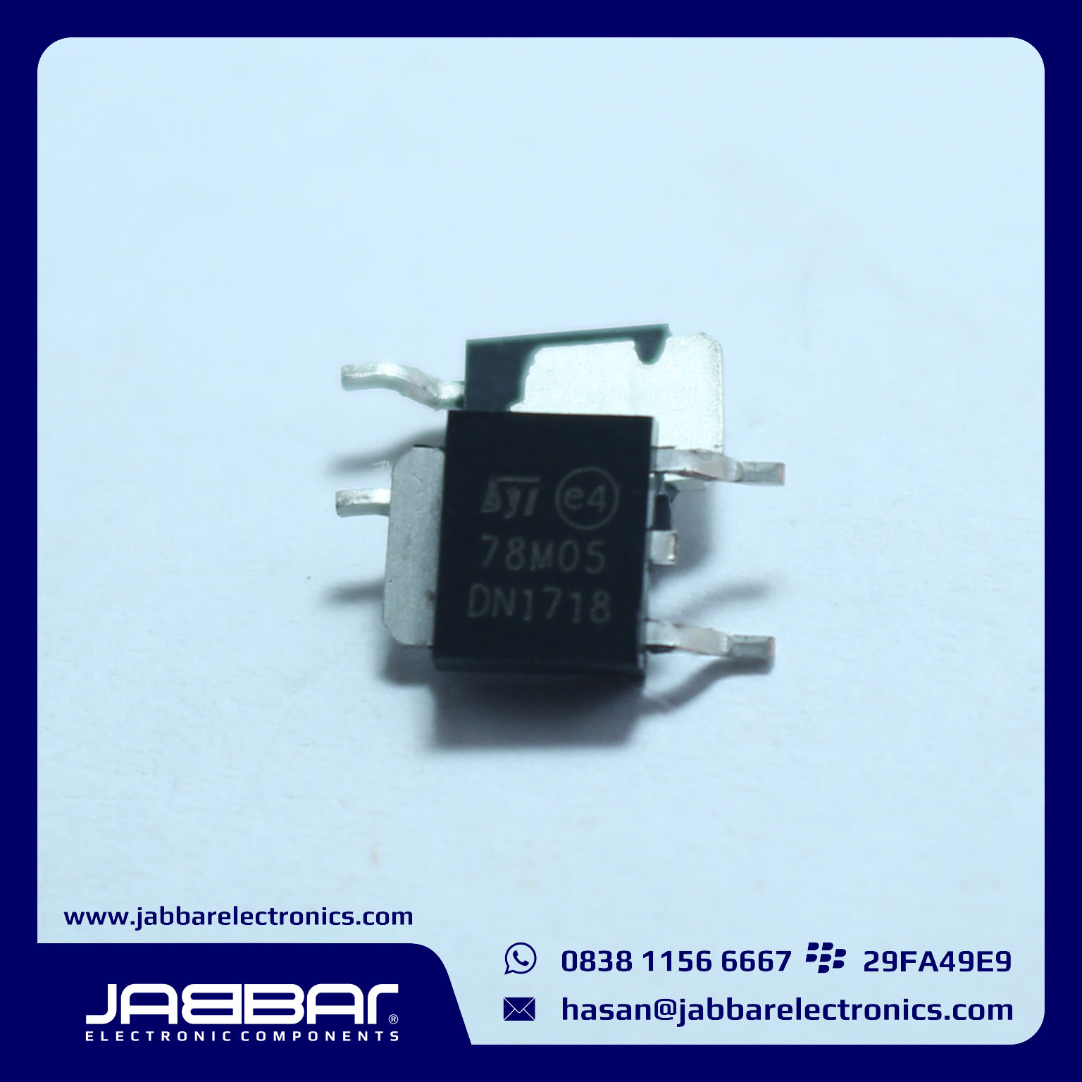 jual TRANSISTOR 7805 murah dan terlengkap Pusat Komponen Elektronika