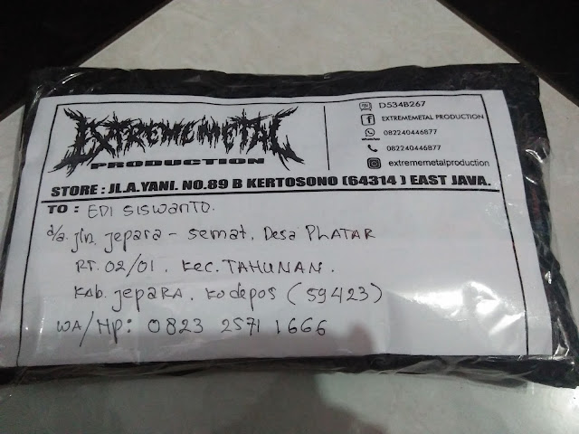 SENT TO : EDI SISWANTO ( JEPARA )