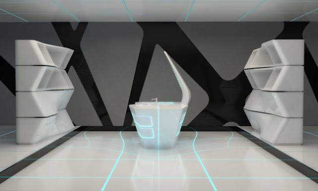 cocina futuristica blanca tron2 cocina tron