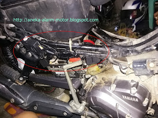 Cara pasang alarm motor pada Yamaha Jupiter Z1 Cara pasang alarm motor pada Yamaha Jupiter Z1