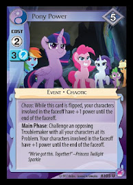 My Little Pony Pony Power Seaquestria and Beyond CCG Card