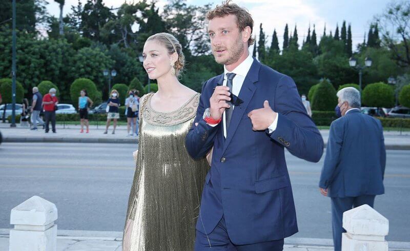 Beatrice Borromeo and Pierre Casiraghi attended the Dior's Cruise 2022 ...