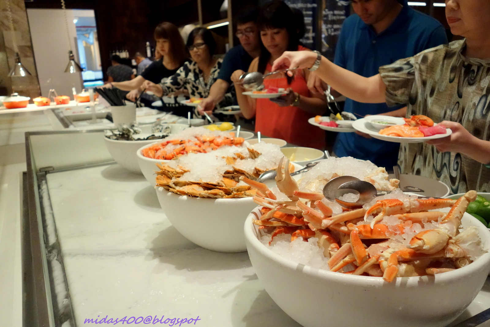 Midas Food n Travel Blog Buffet Dinner at Marriott Cafe