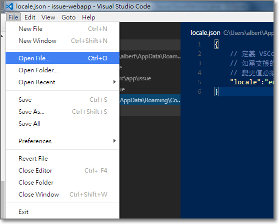 albert's blog: [Visual Studio Code] How to Change Visual Studio Code ...