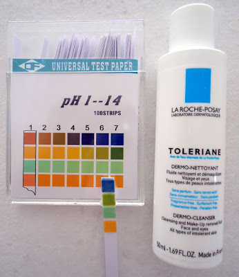 pH de limpiador Toleriane de La Roche-Posay