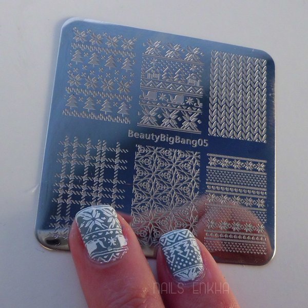 Xmas Winter Nail Stamping Plate SKU:J3141TM-5A