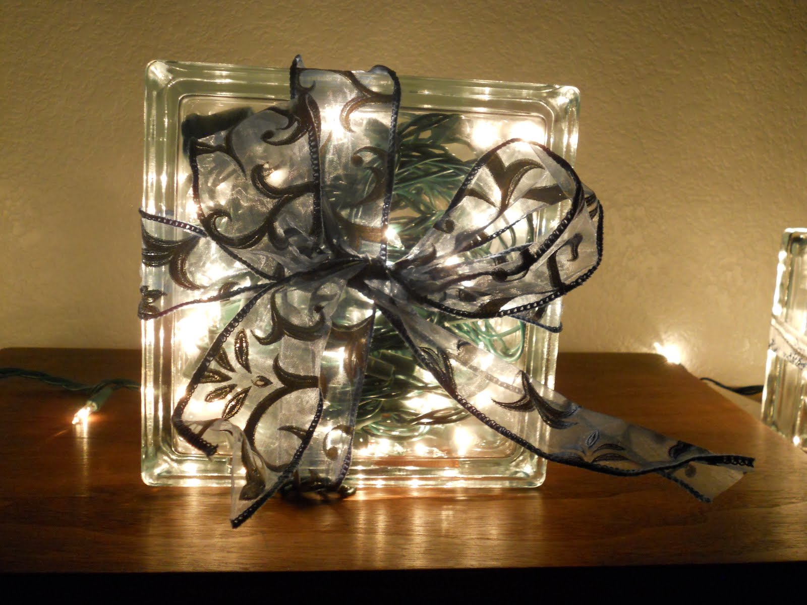 Craft Critters Glass Block Christmas Gifts