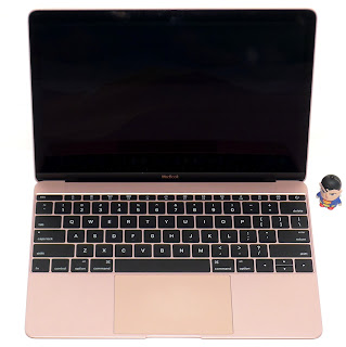 MacBook Retina Early 2016 SSD 256 Rose Gold Bekas