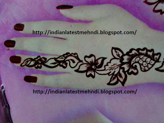 flower mehndi designs 2013 for hands 3