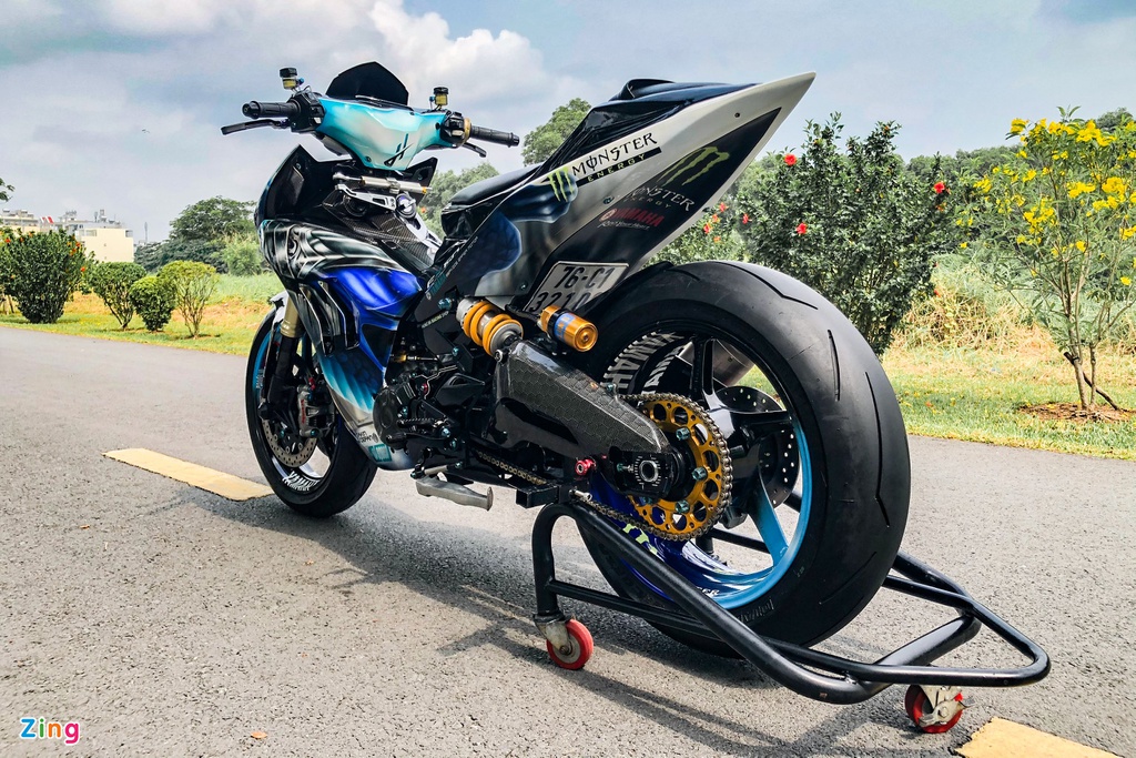 Yamaha Exciter độ phong cách Ducati Panigale V4 của biker Quảng Ngãi