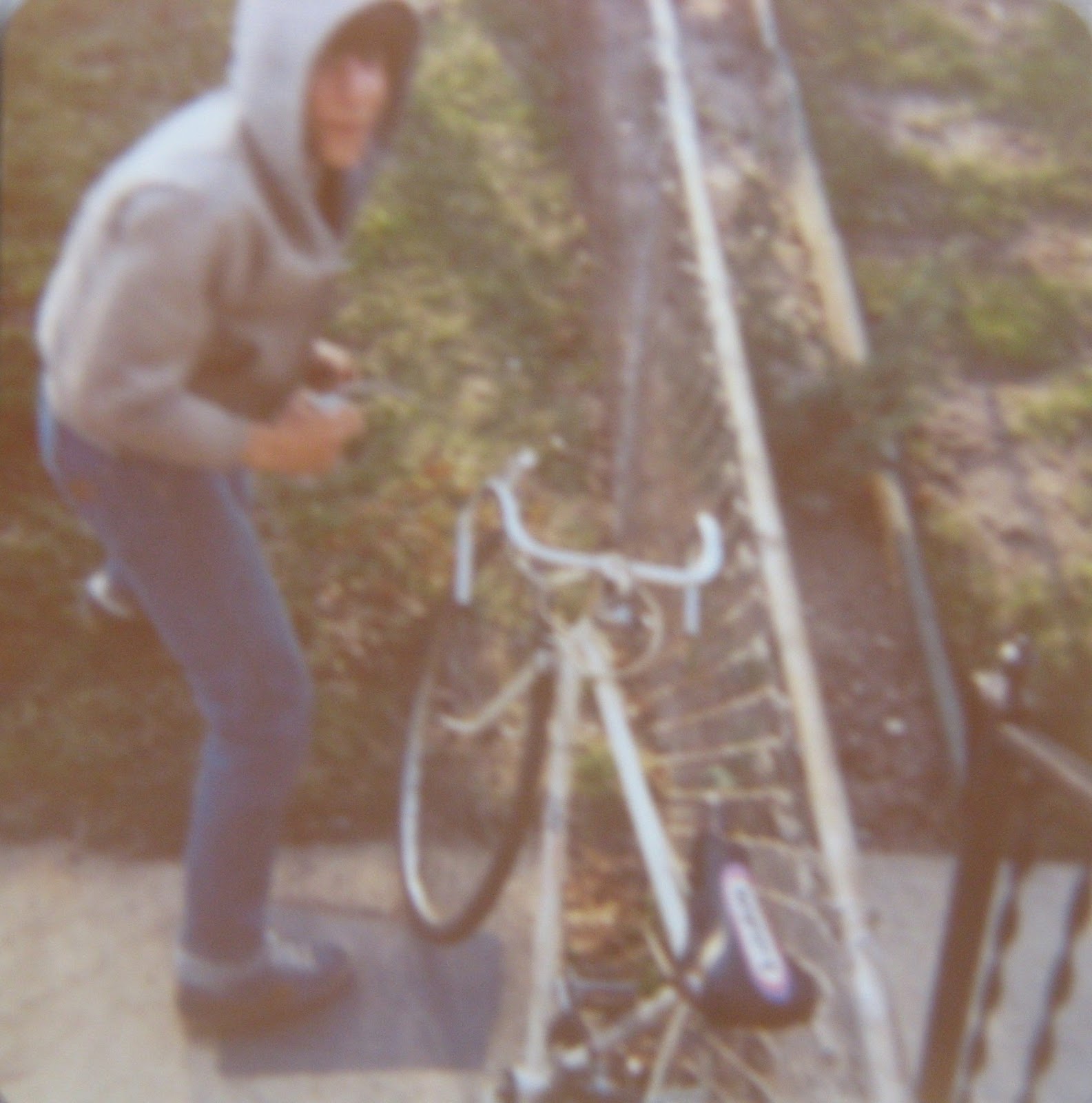 Tommy Mondello & his ten speed bike