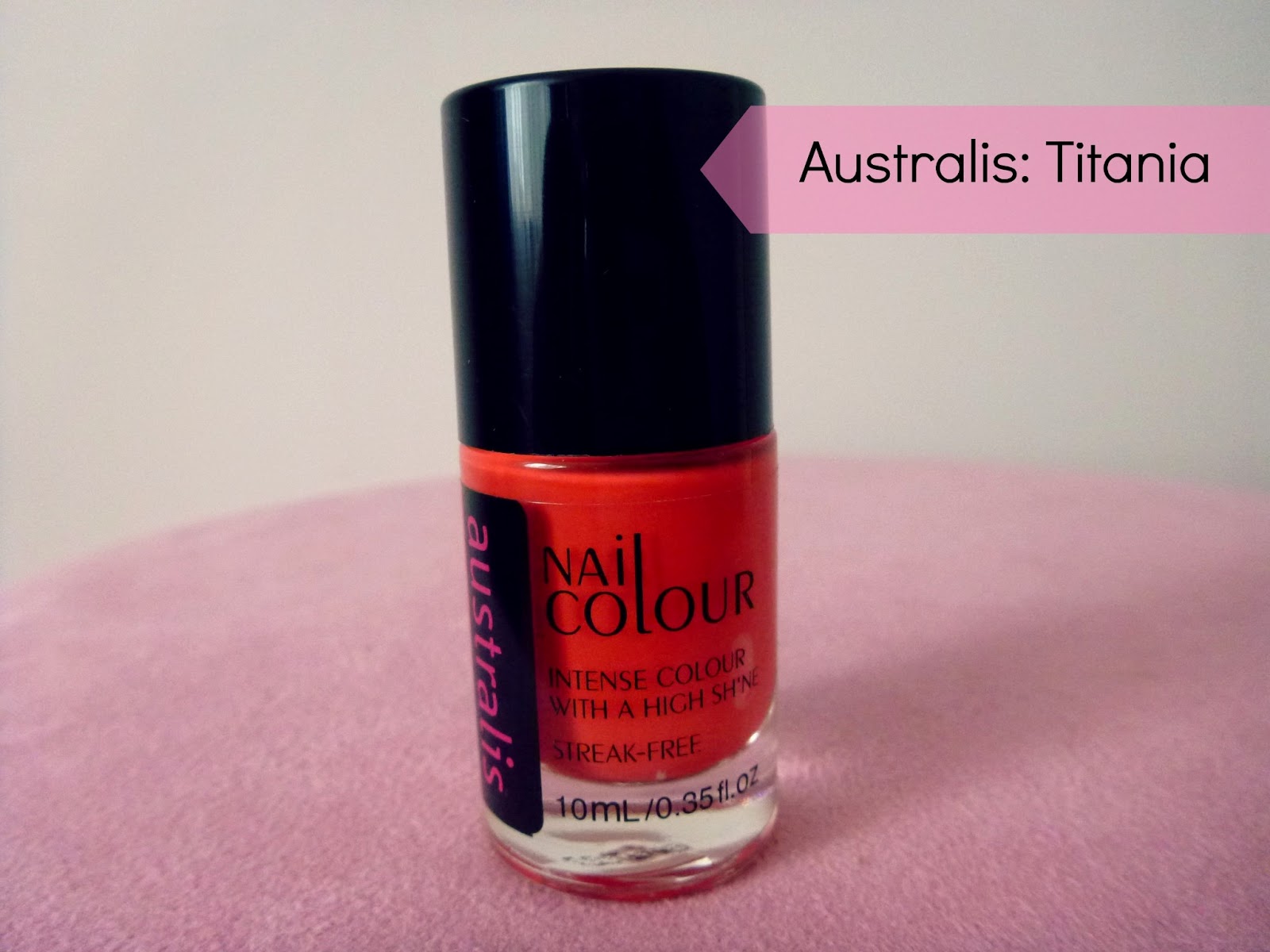 Australian Beauty Review Nail Polish of the Week Australis Titania