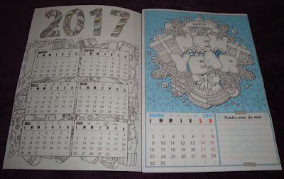 cadeau calendrier à colorier coloriage sensation n°9