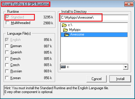 Microsoft Visual Foxpro 9 Support Library Microsoft Visual Foxpro 9 Support Library
