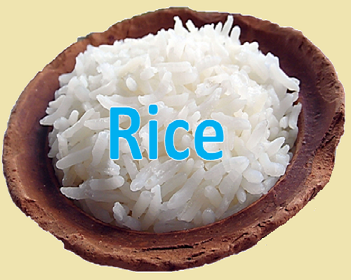 Recipe for Plain Rice for Tradition Gujarati Thali.