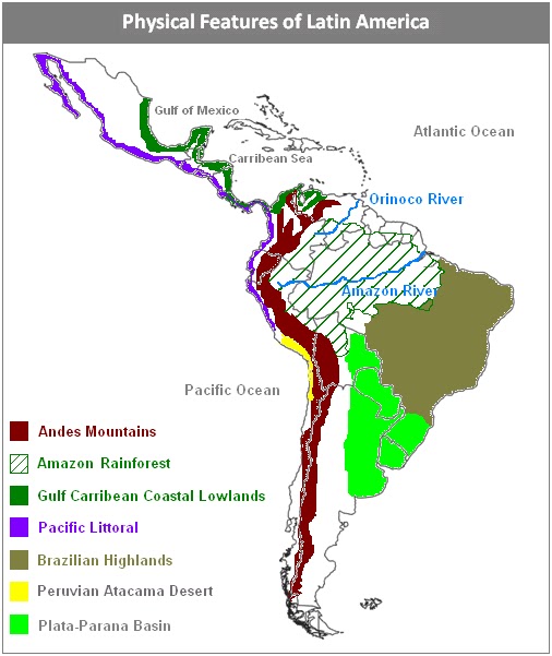 Resource Map Of Latin America 24