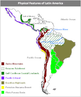Alan Dockrill: Environmental Maps of Latin America