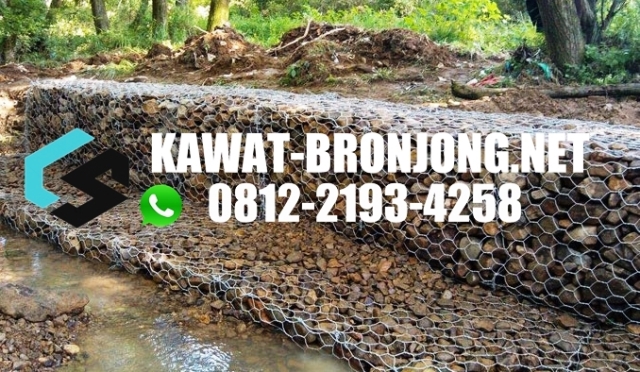 jual kawat bronjong batu, harga kawat bronjong batu 