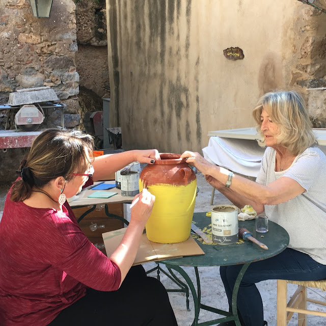 Ξενοδοχείο Μαλβάζια: Το Καφενείο του Ρίτσου 7 Annie Sloan Greece