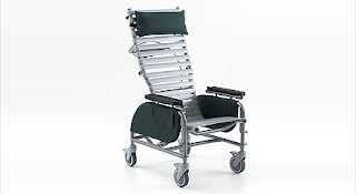 sit in your chair and pedal