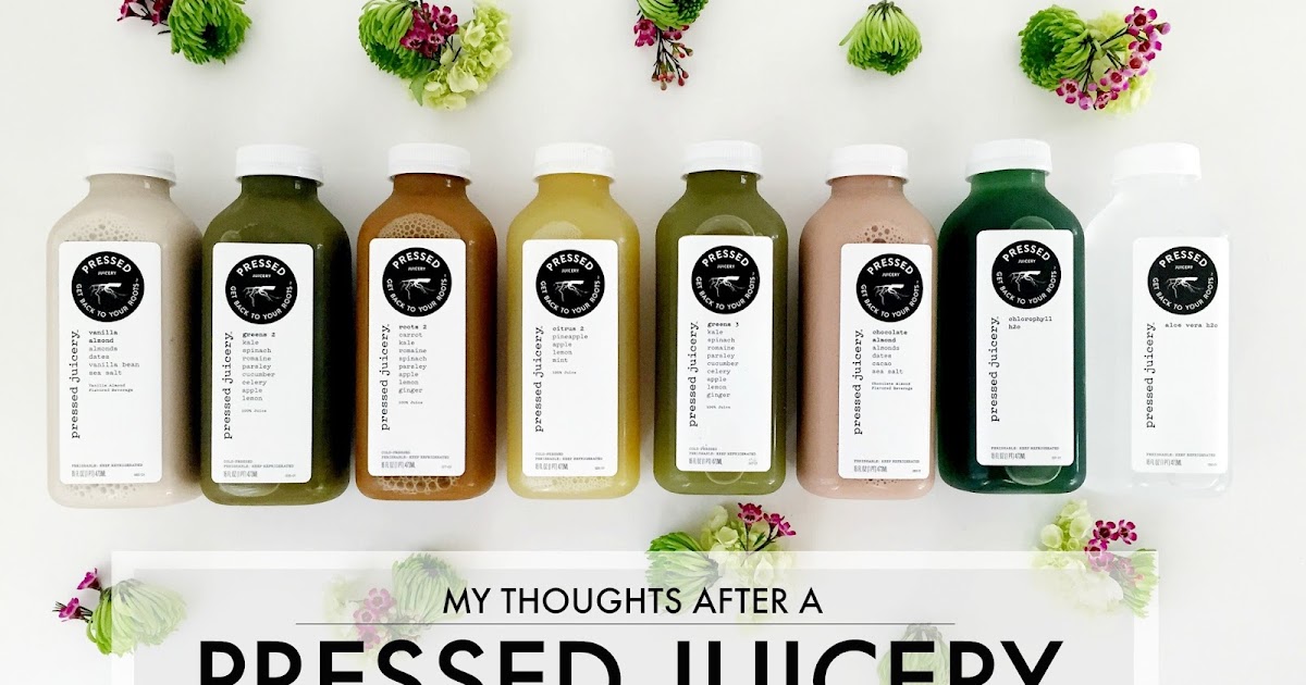Bringing Up Burns Pressed Juicery 3Day Cleanse