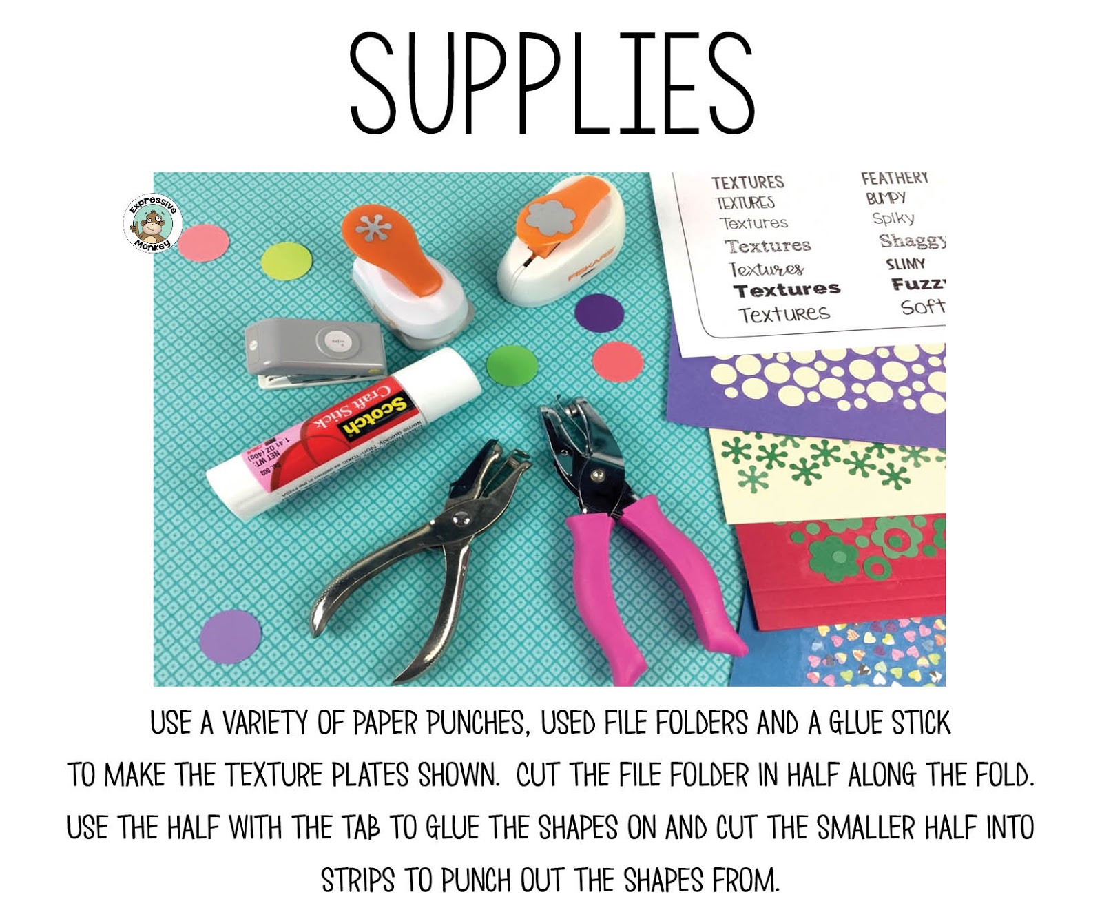 Recycle Old File Folders! Expressive Monkey