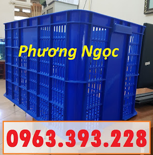 Thùng nhựa đặc có nắp cao 39, sóng nhựa HS026, thùng nhựa đặc HS026, thùng nhựa  20180117_170822_001