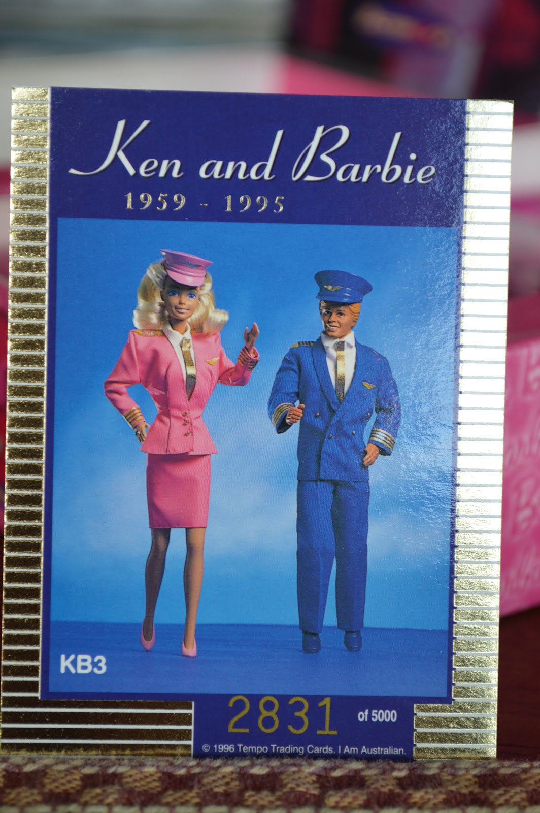 barbie trading cards value