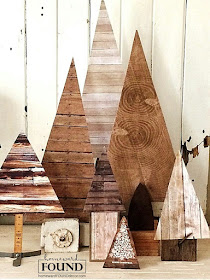 faux wood, wood-look, junk trees, junking, diy, handmade, crafts, home decor, Christmas