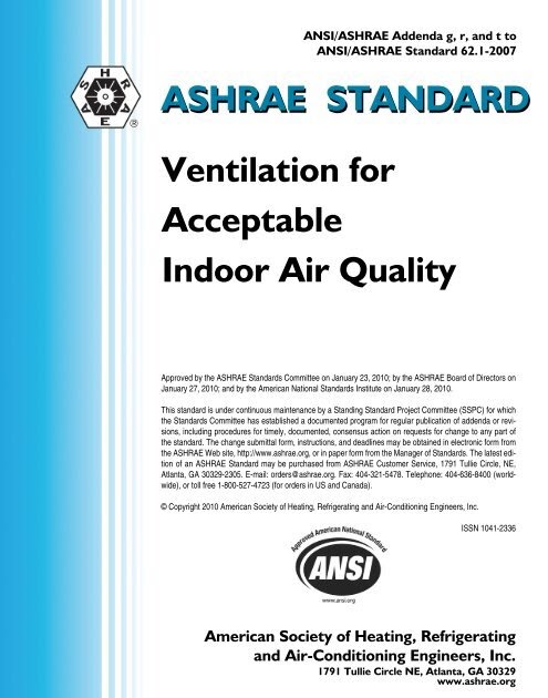 ashrae standard 62.1 ashrae standard 62.1