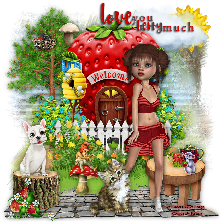 Regina Tag's 2021 Sweet Fairy Garden