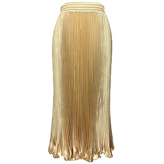 Womens Gold Skirts | Goldenlys.club: Gold Items Online Shop