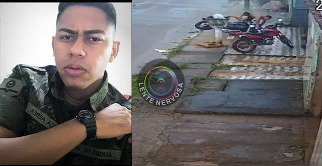 SEM CAPACETE - Veja o vídeo que mostra acidente em que militar da Base Aérea morreu na zona leste 2 SEM CAPACETE - Veja o vídeo que mostra acidente em que militar da Base Aérea morreu na zona leste